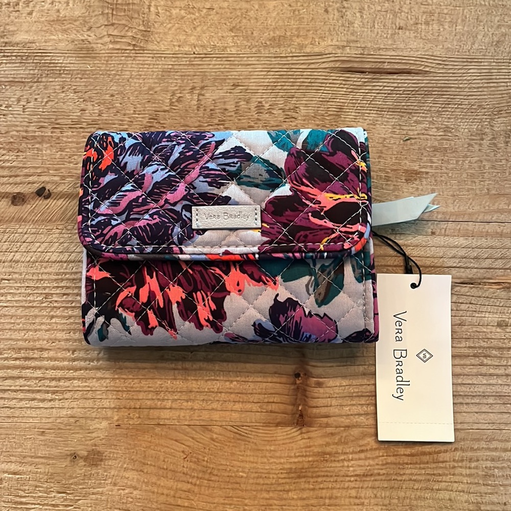 Vera Bradley new with tags wallet-Neon Blooms